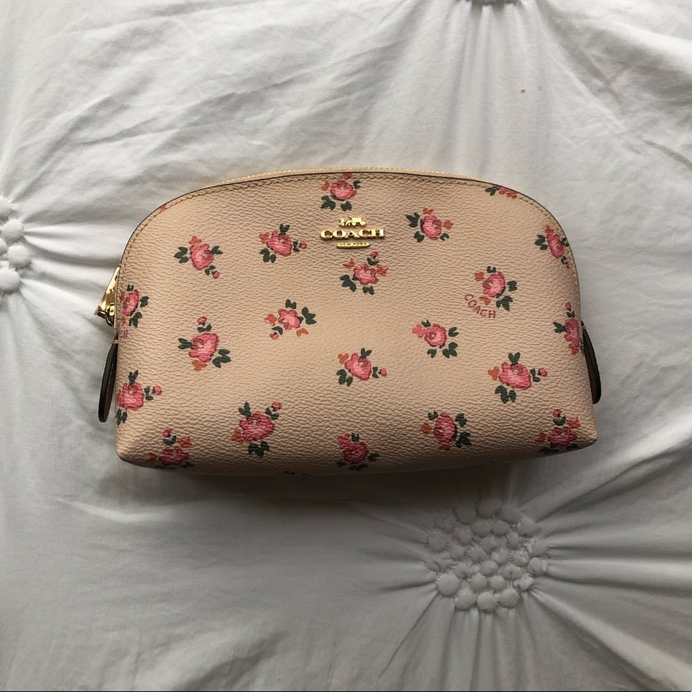 Coach makeup bag